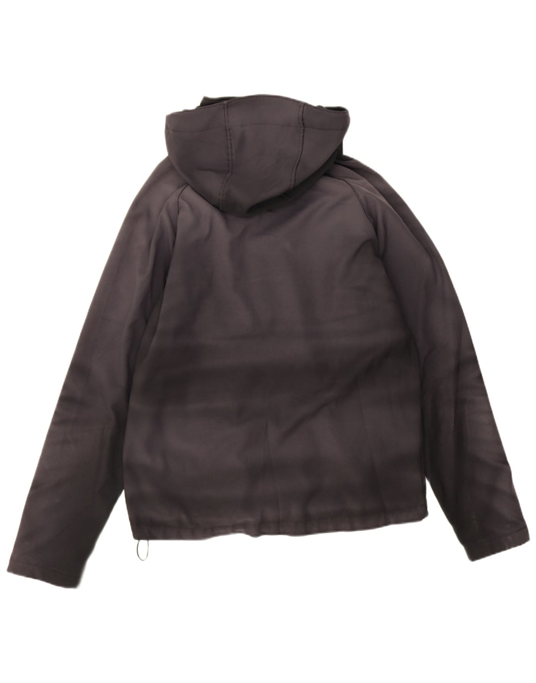 Jaqueta corta-vento masculina Columbia com capuz Reino Unido 40 grande poliéster preto tie-dye