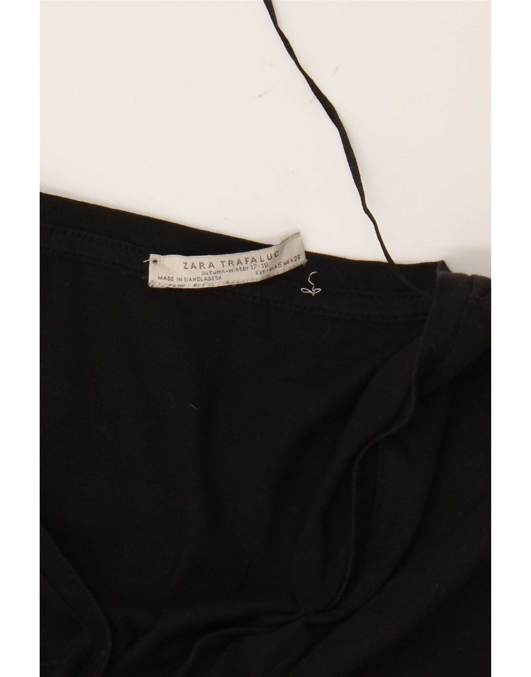 Zara Womens Trafaluc Oversized Top Manga 3/4 Reino Unido 10 Pequeno Preto