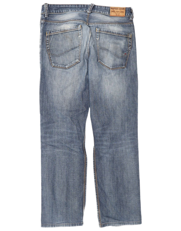 Jeans retos masculinos Tommy Hilfiger W34 L32 azul