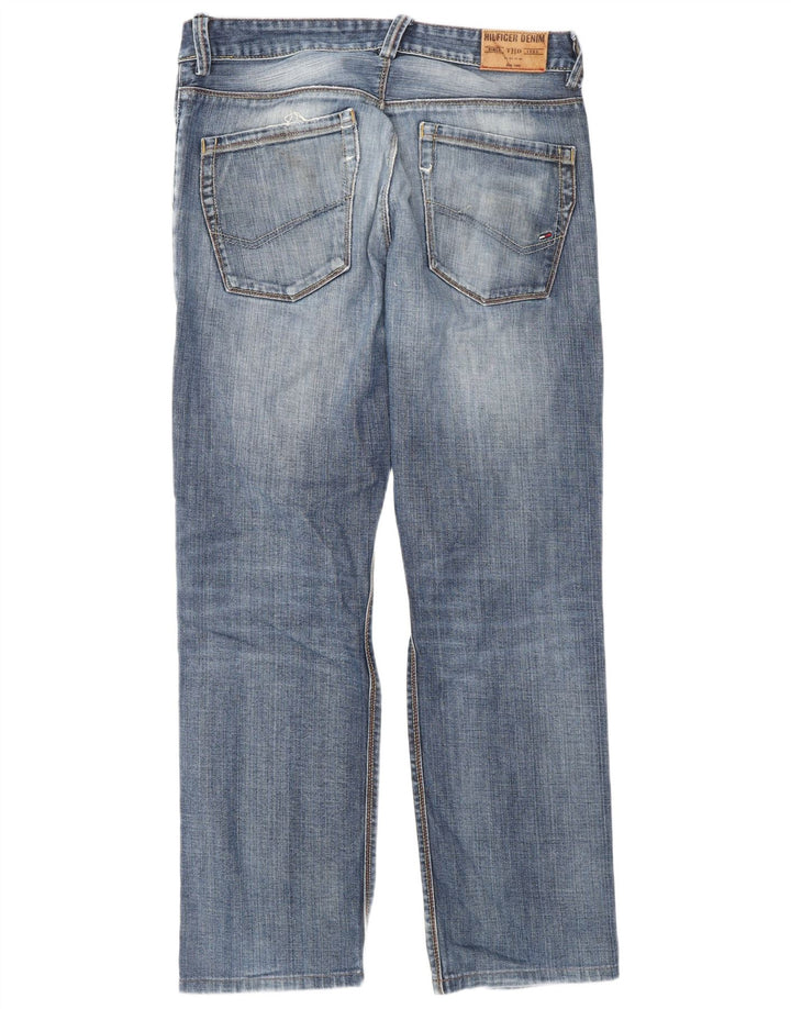 Jeans retos masculinos Tommy Hilfiger W34 L32 azul