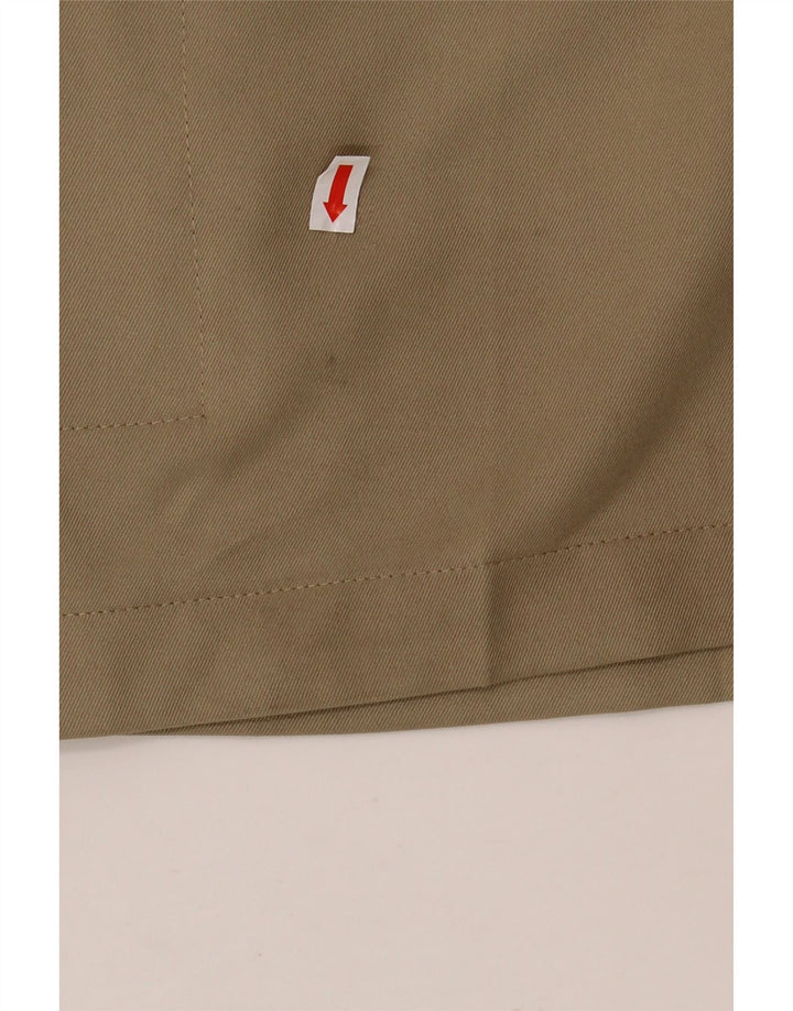 Izod Mens Classic Fit Cargo Shorts W34 Grande Poliéster Cáqui
