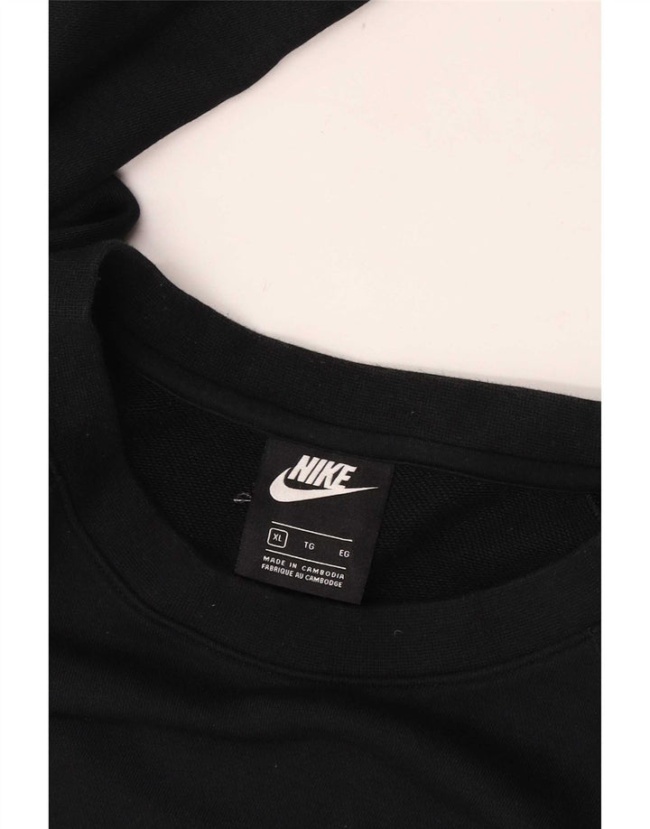 Nike Mens Graphic Moletom Jumper XL Preto