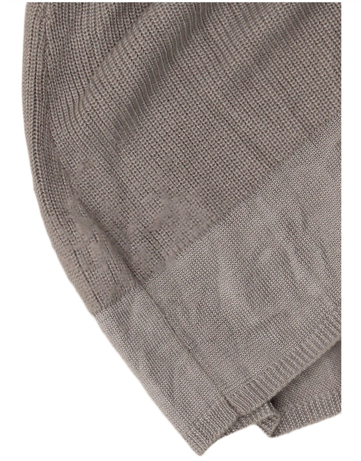 Suéter Cardigan Aberto Feminino Per Una Reino Unido 14 Grande Cinza