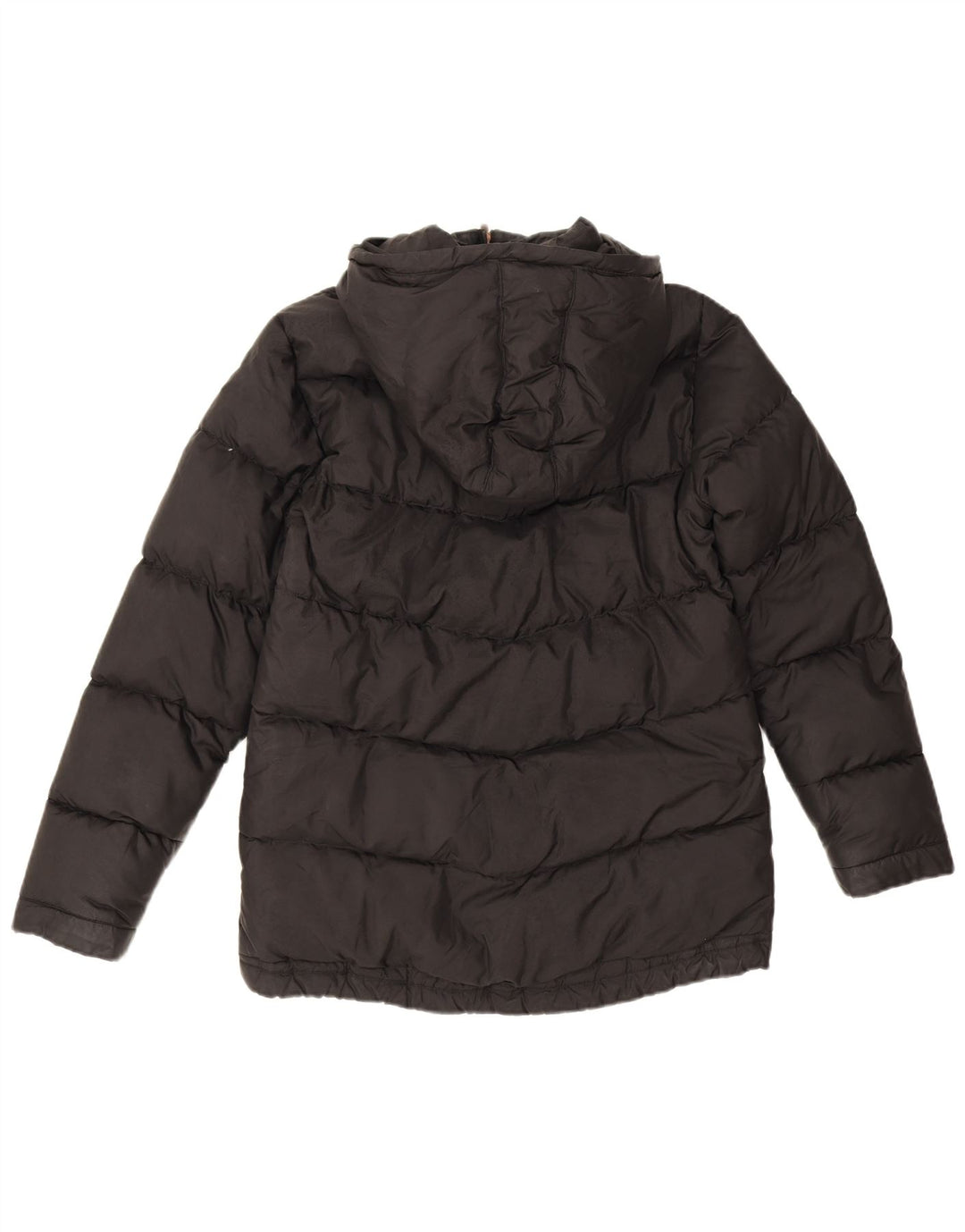 Jaqueta acolchoada com capuz feminina Puma UK 12 poliéster preto médio