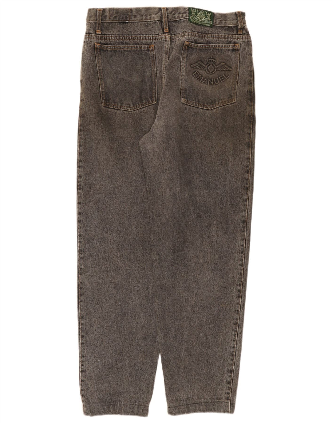 Jeans cônicos femininos VINTAGE W32 L30 cinza