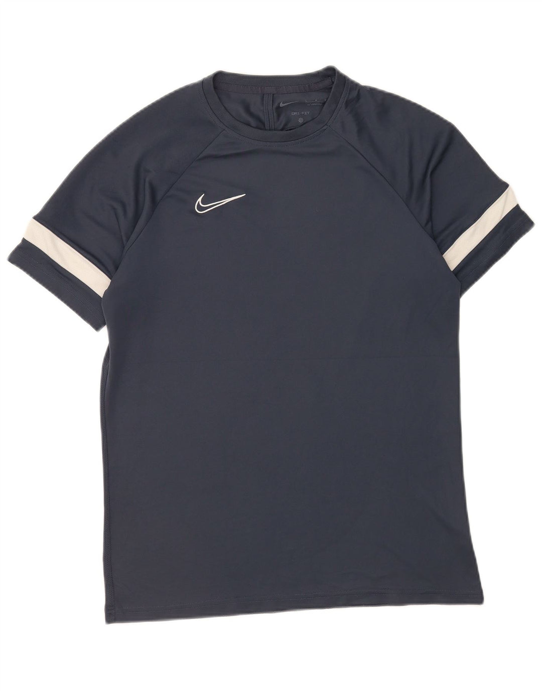 Camiseta Nike Masculina Dri Fit Top Grande Azul Marinho Colourblock Poliéster