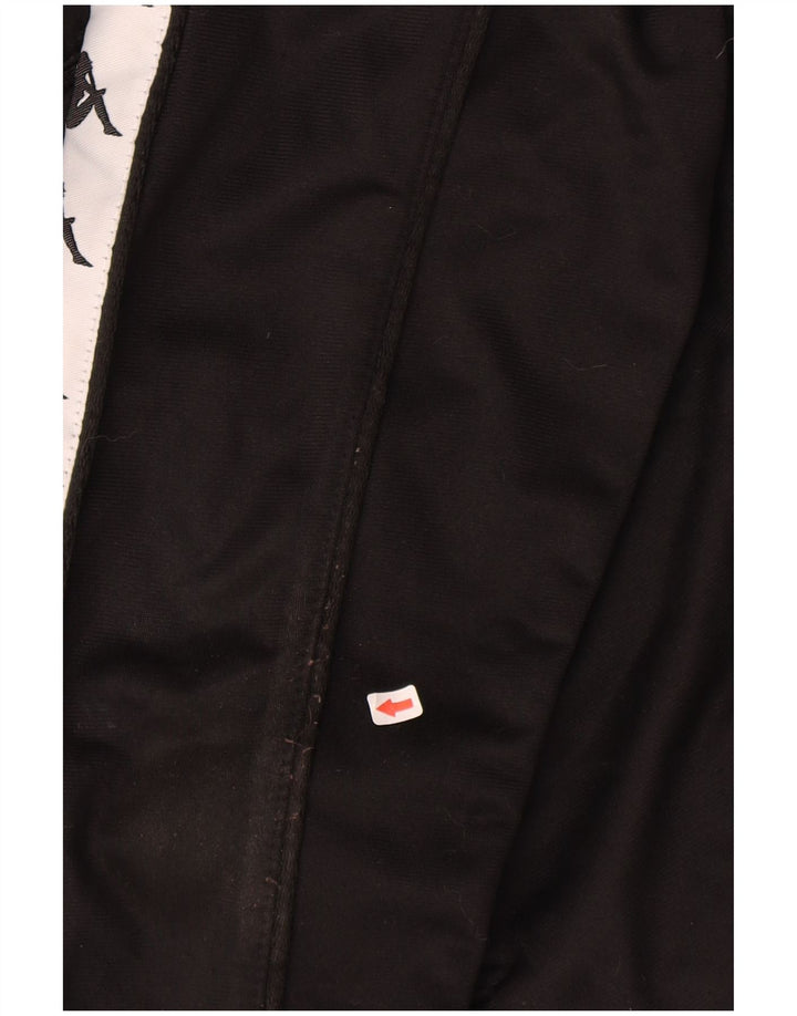 Jaqueta Kappa Boys Graphic Treino Top 13-14 Anos Preto Colorblock