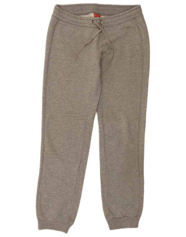 Calça de treino feminina Nike Joggers UK 12/14 cinza médio algodão