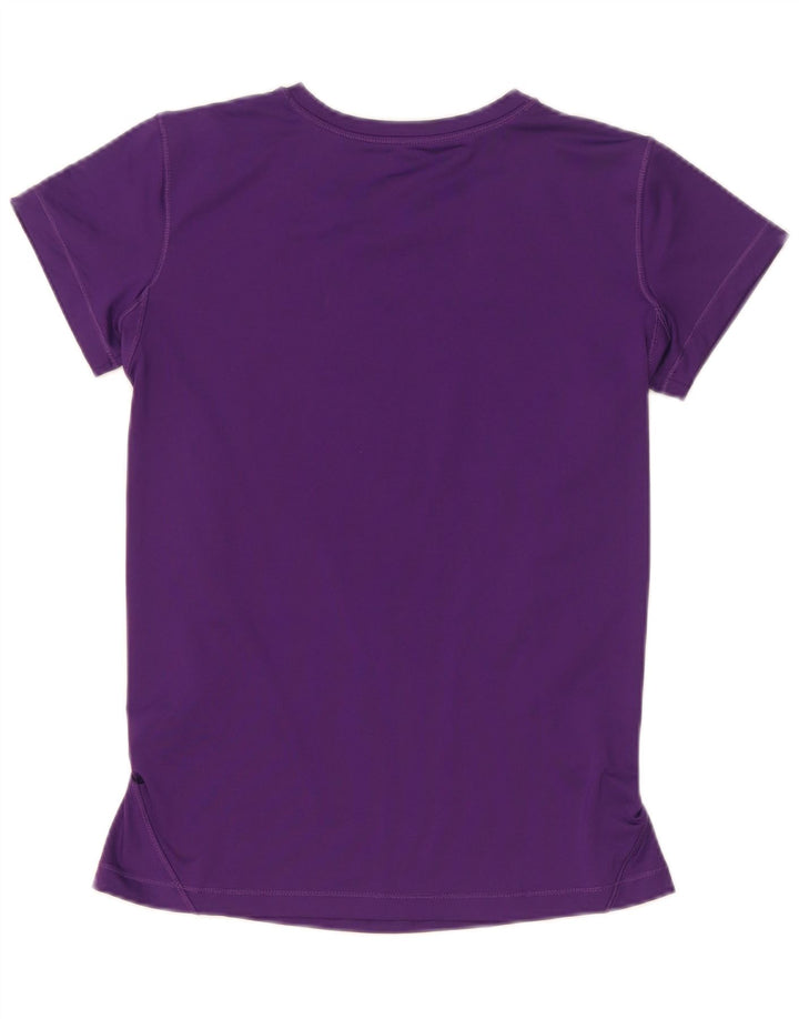 Camiseta feminina Reebok Top UK 12 poliéster roxo médio