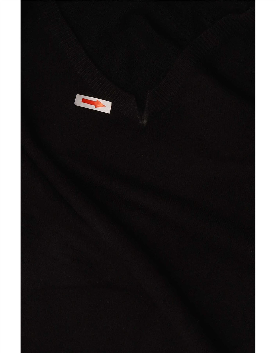 Suéter masculino Marks & Spencer com decote em V Reino Unido 41/43 grande preto