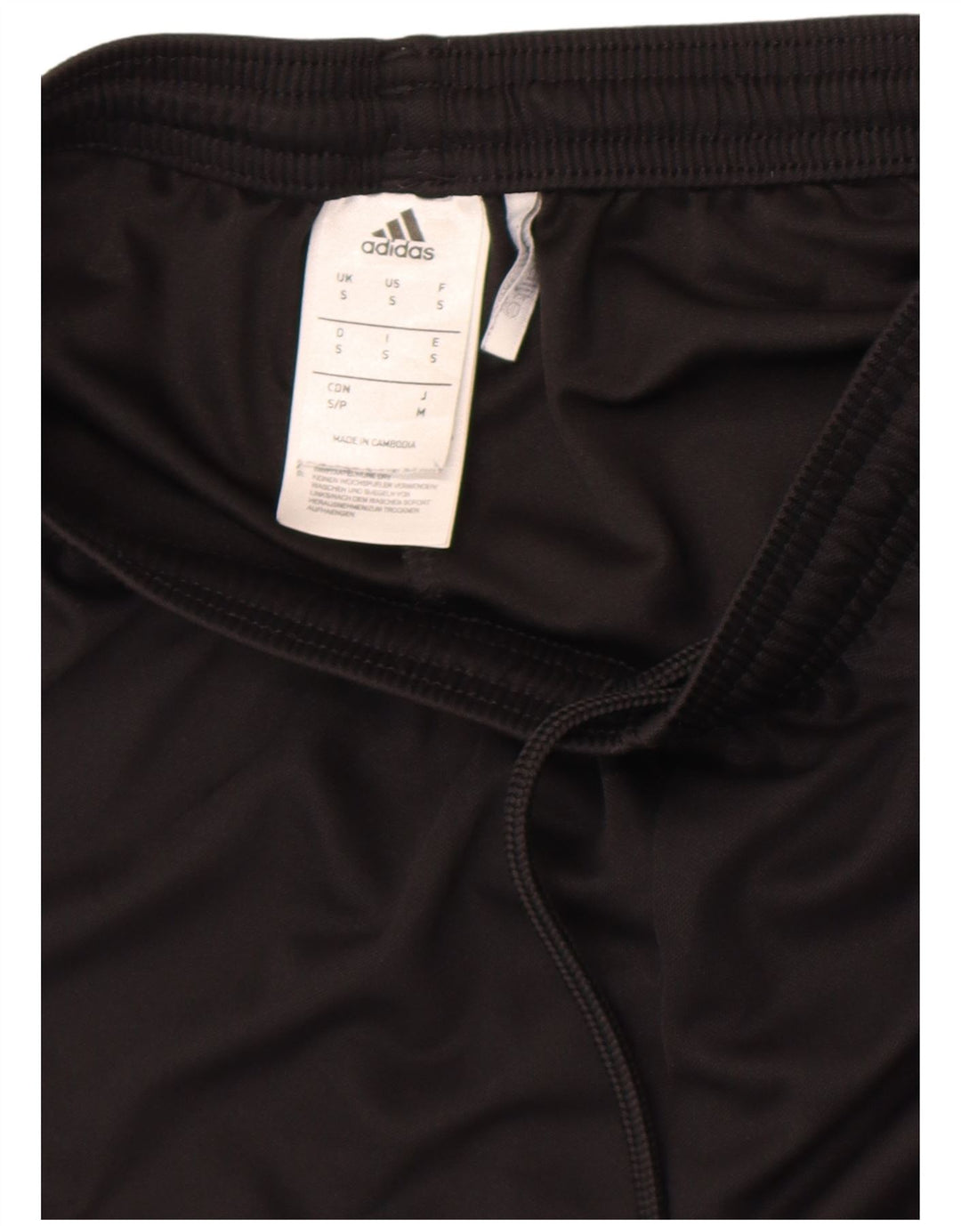 Adidas Mens Sport Shorts Pequeno Poliéster Preto