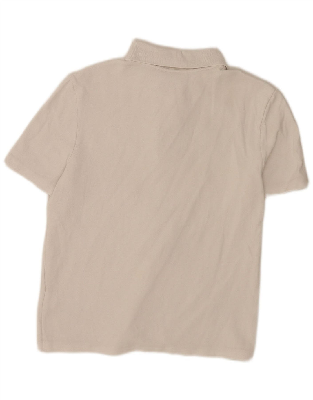 Camisa polo feminina Lacoste Regular Fit tamanho 40 algodão branco médio