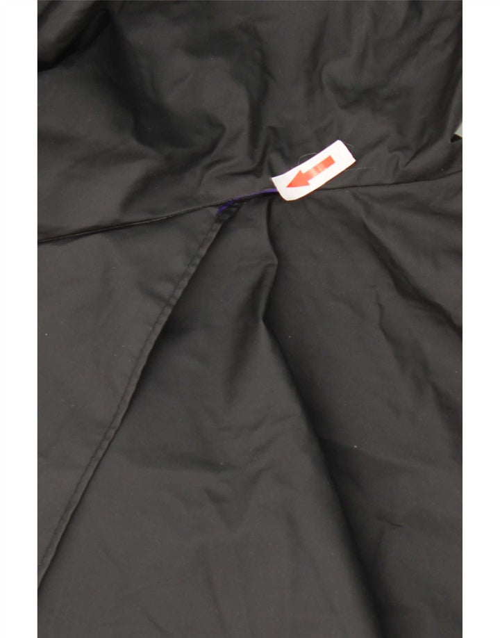 Jaqueta de chuva masculina Columbia com capuz UK 40 grande nylon preto