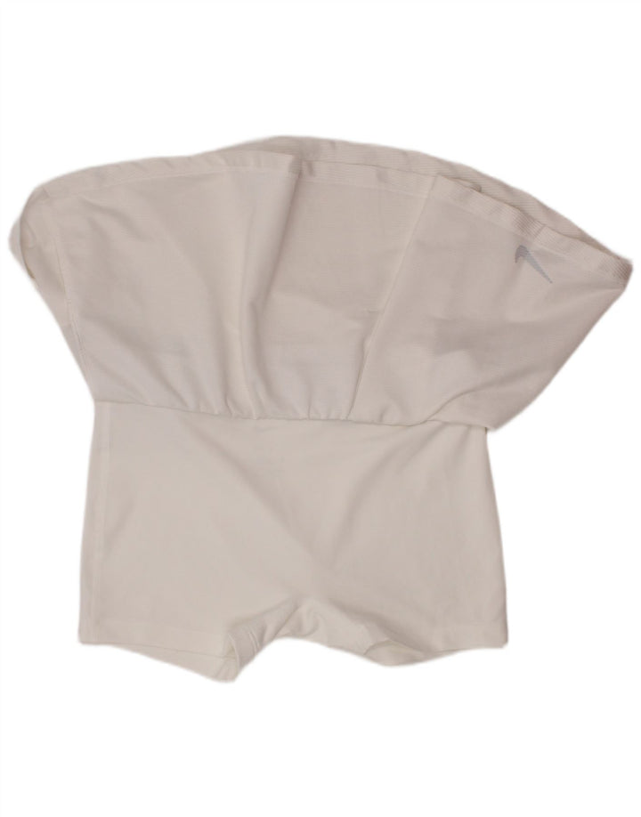 NIKE Meninas Dri Fit Skort 8-9 Anos Pequeno Branco