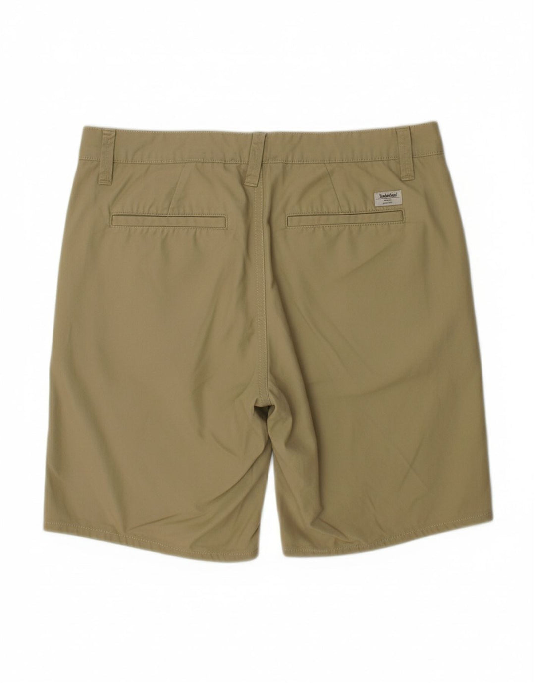 TIMBERLAND Mens Chino Shorts W30 Algodão Bege Médio