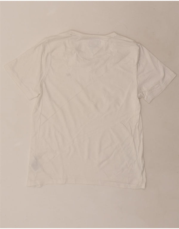 Camiseta masculina Tommy Hilfiger Top médio algodão branco