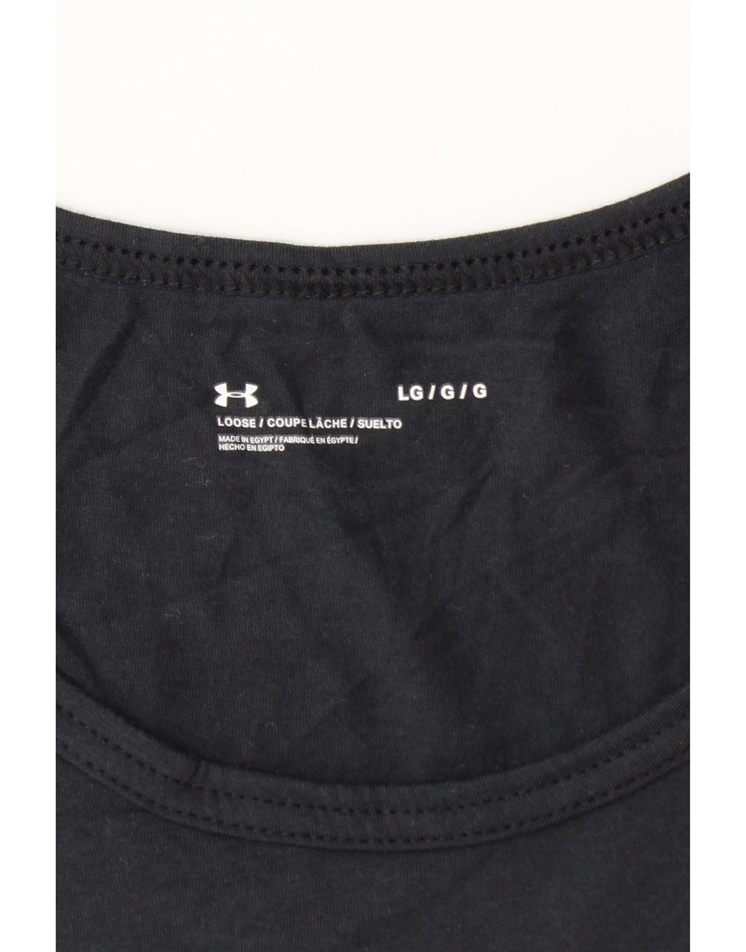 Colete gráfico masculino Under Armour grande preto