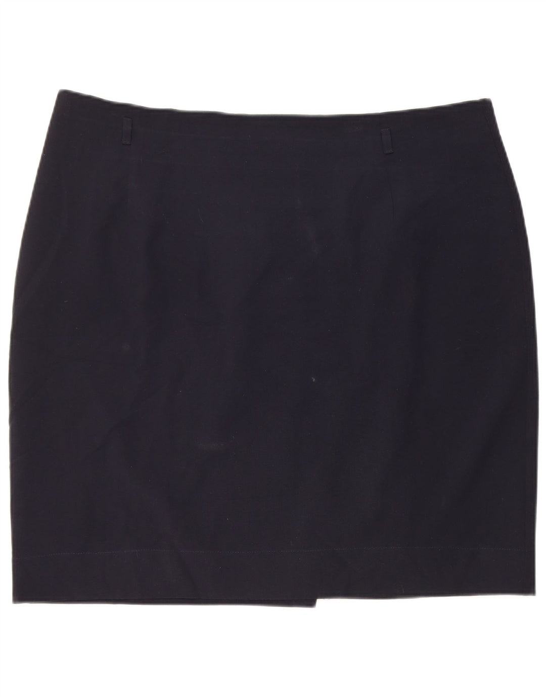 Saia lápis feminina Marks & Spencer UK 20 2XL W38 azul marinho poliéster
