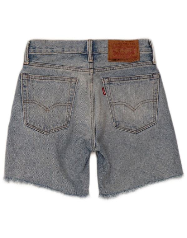 Shorts jeans Levi's Boys 505 Distressed 5-6 anos W23 algodão azul