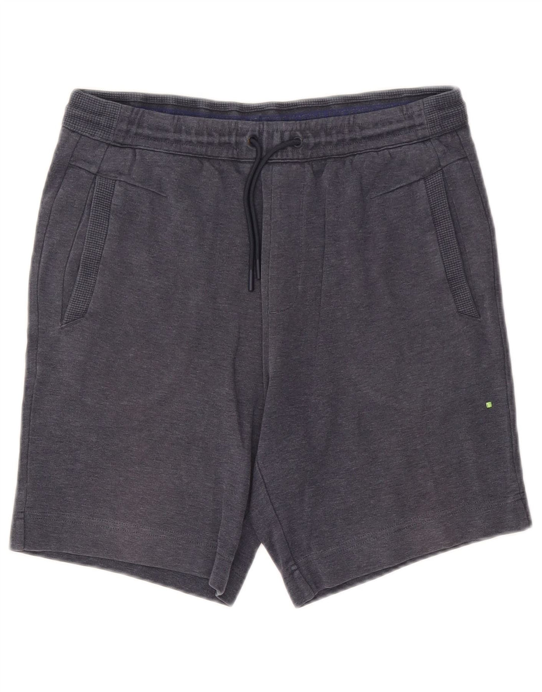 Hugo Boss Mens Graphic Sport Shorts Pequeno Azul Marinho