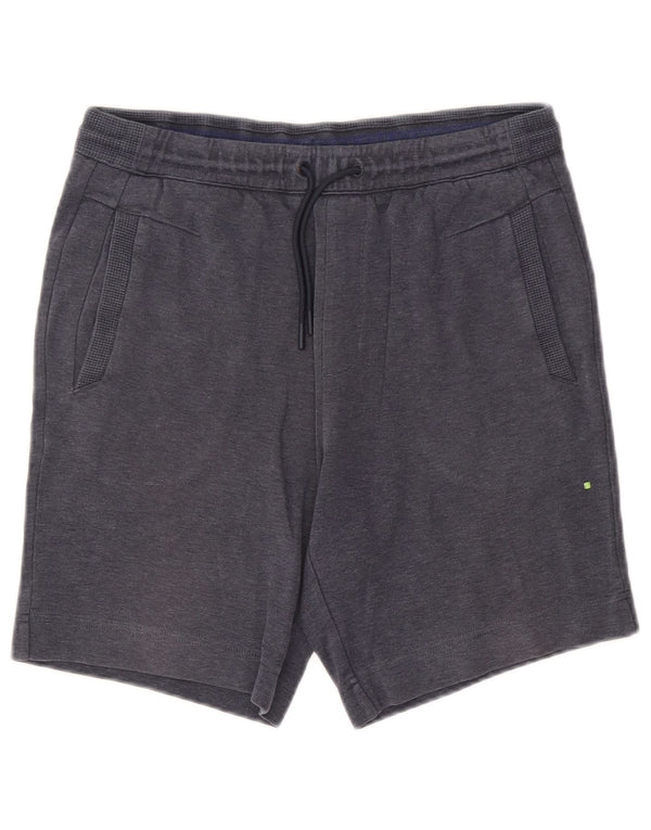 Hugo Boss Mens Graphic Sport Shorts Pequeno Azul Marinho