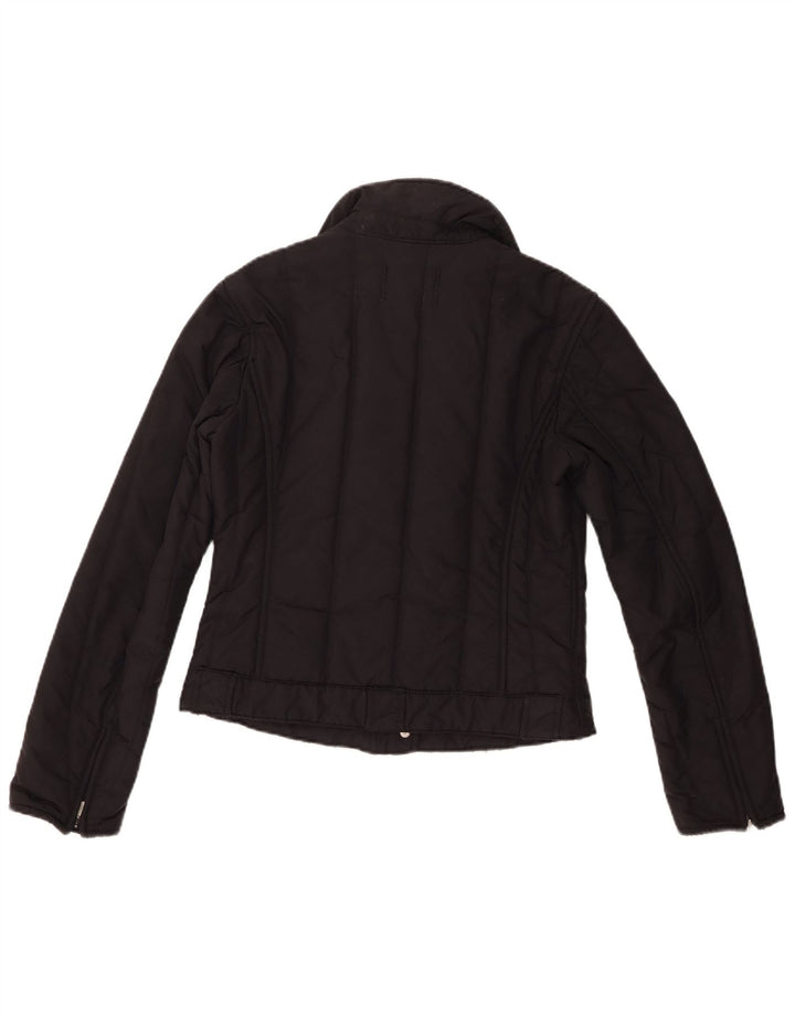 Refrigiwear Jaqueta feminina de motociclista UK 12 médio preto nylon