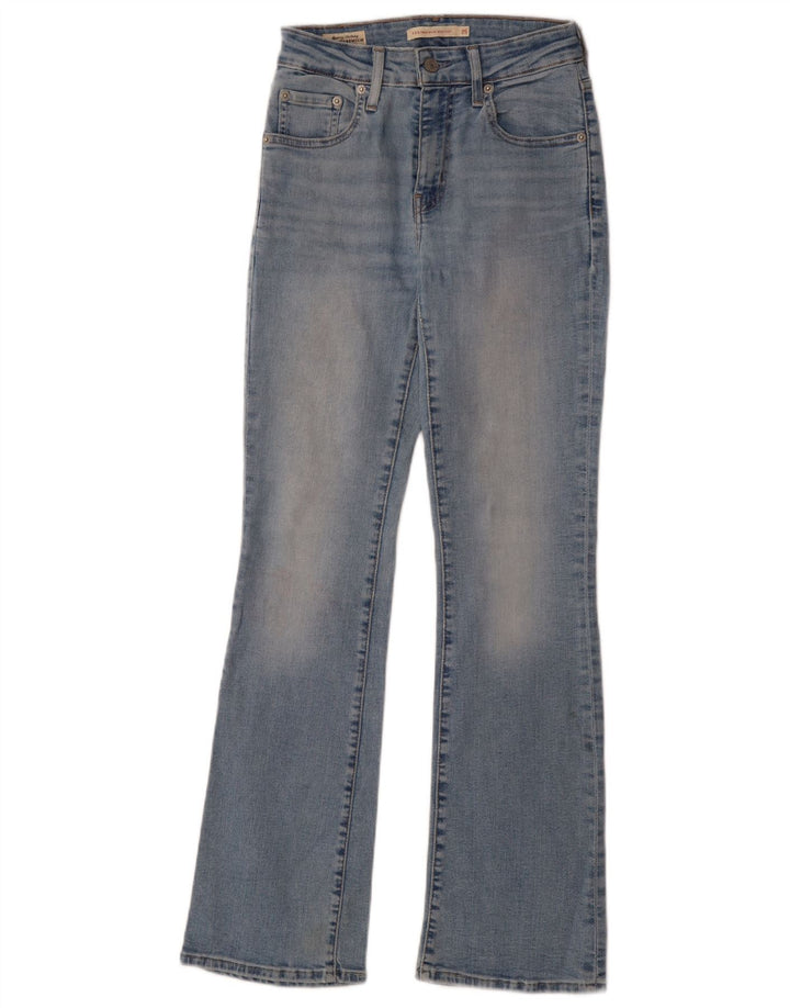 Calça jeans feminina Levi's 725 High Rise Bootcut W25 L30 azul algodão