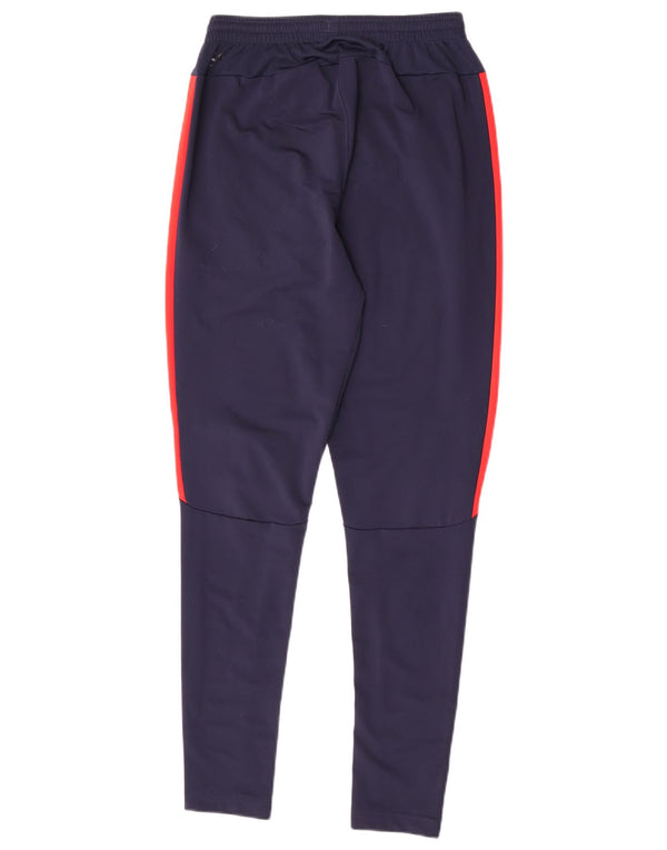 Calça de treino masculina Puma Arsenal Graphic pequena azul marinho colorblock
