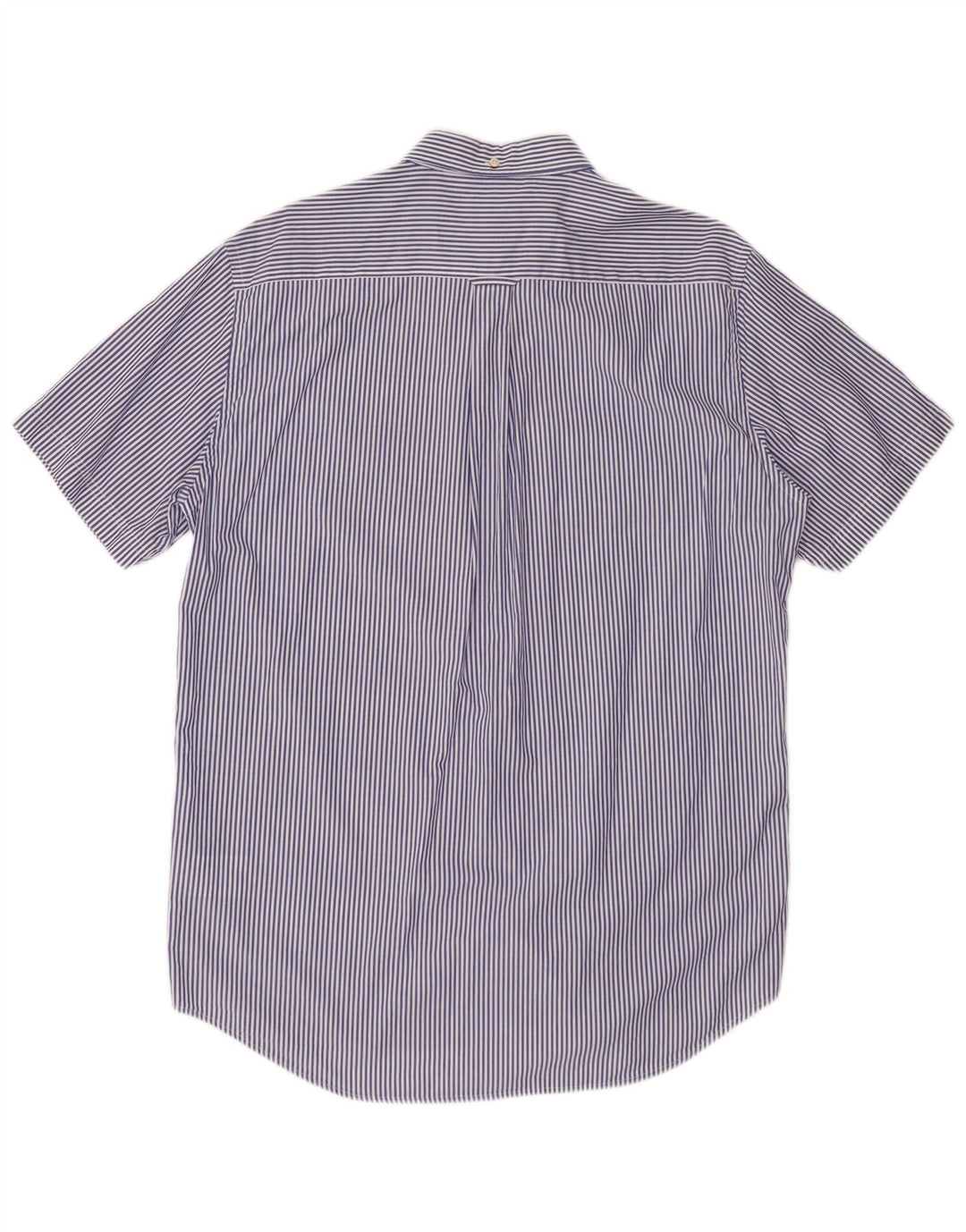 Camisa masculina GANT de ajuste regular tamanho 41/42 16 1/2 grande listra azul marinho