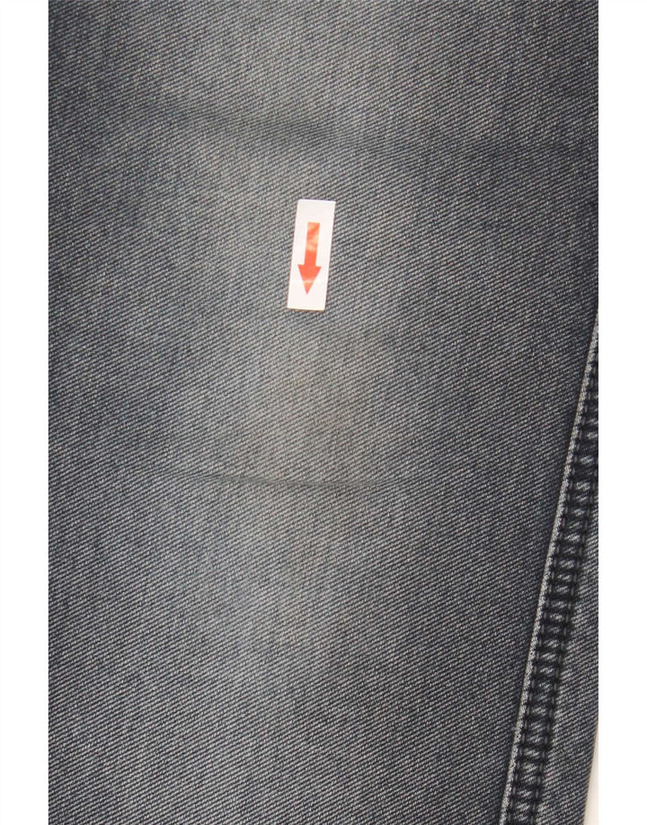 Wrangler Mens Straight Jeans W36 L30 Azul Algodão