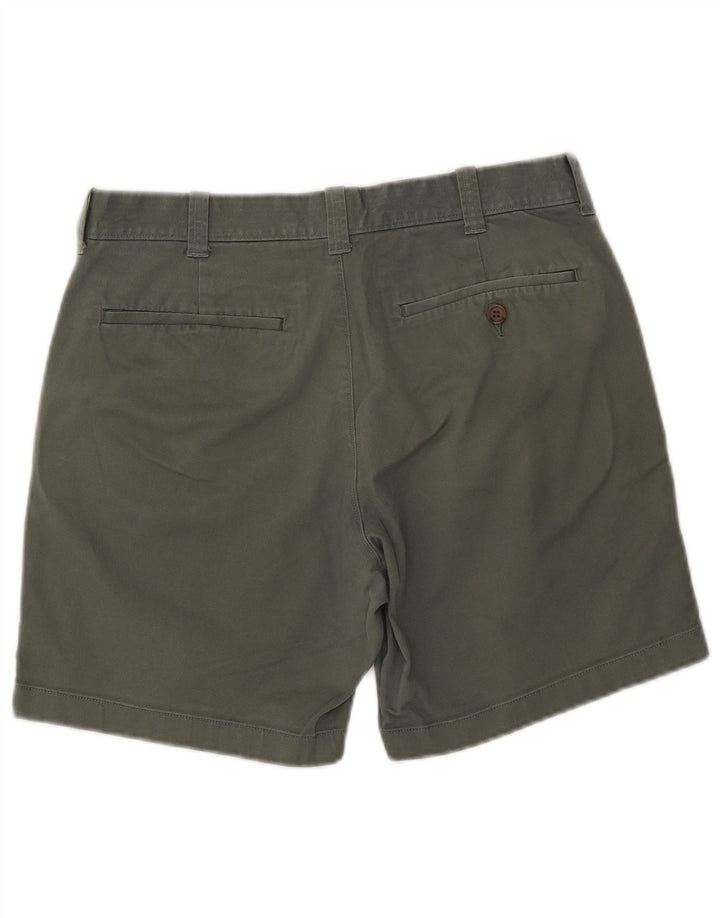 Shorts Chino Masculino J. Crew W31 Algodão Cáqui Médio