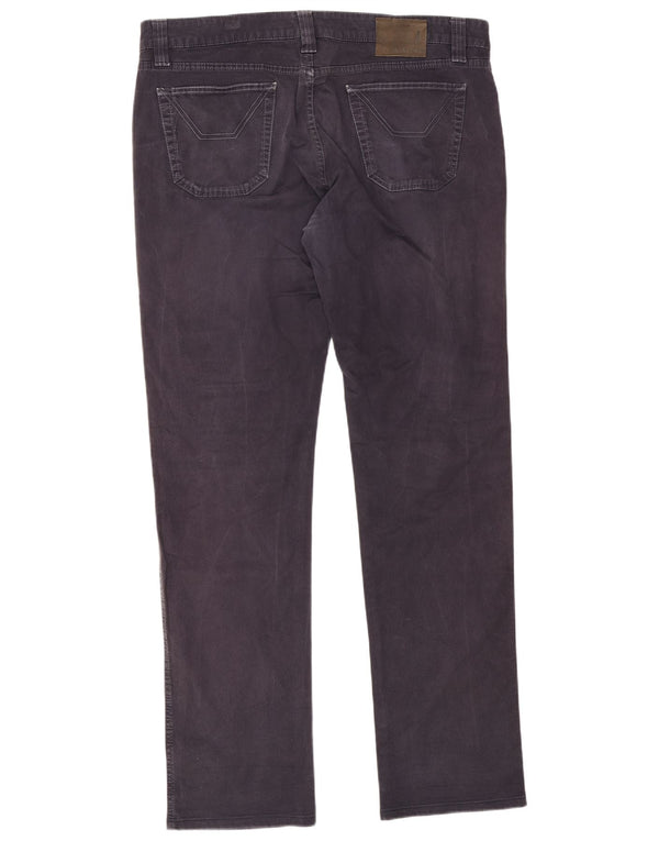Jeckerson Mens Slim Jeans W40 L35 Azul Marinho Algodão