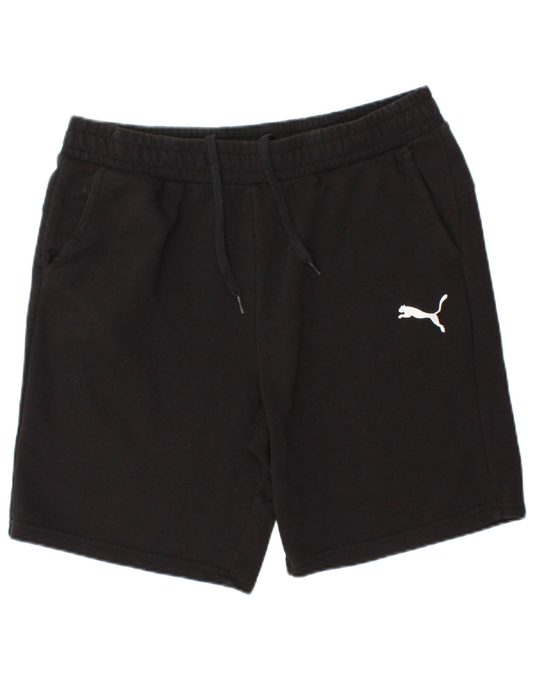 Shorts esportivos masculinos PUMA grandes pretos