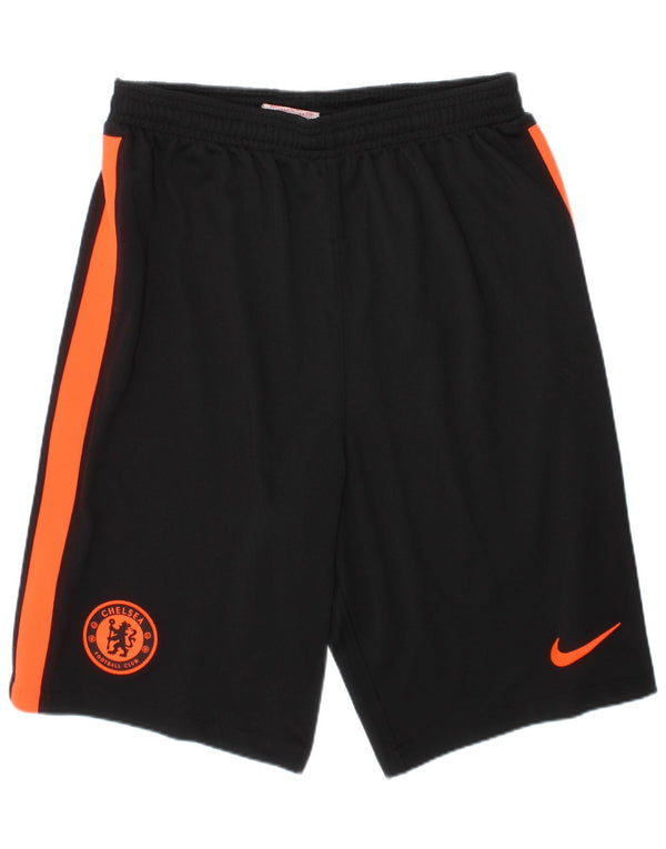 Shorts esportivos Nike Boys Chelsea FC 13-14 anos XL preto poliéster