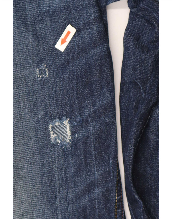 Jeans retos masculinos Diesel W32 L32 algodão azul