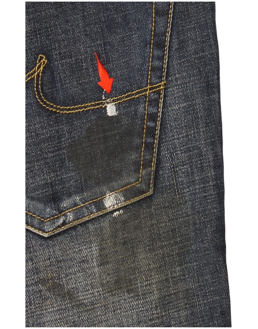 Iceberg Jeans Slim Feminino W31 L34 Azul Marinho Algodão