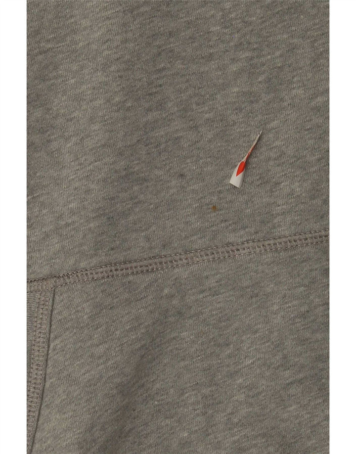 Vans Mens Graphic Hoodie Jumper Médio Cinza Algodão
