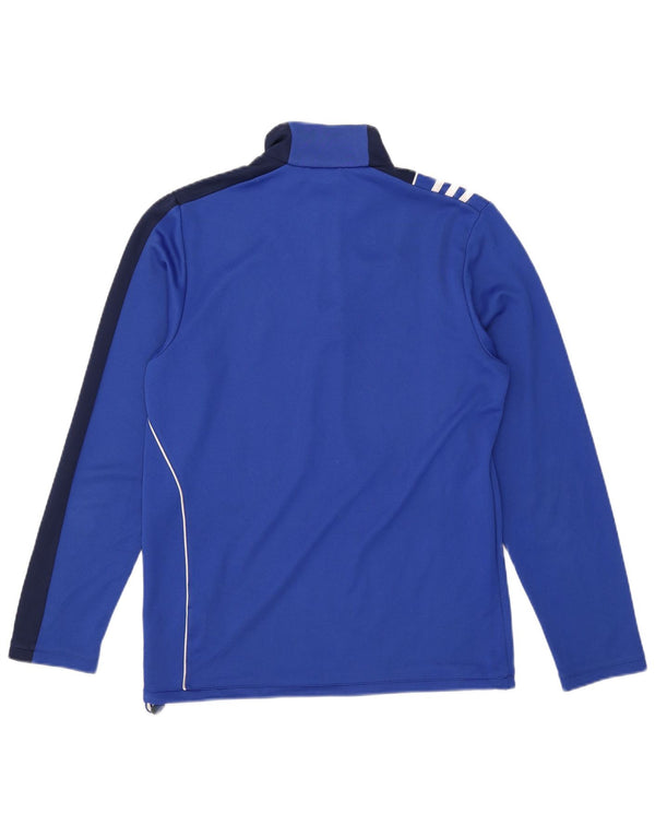 Adidas Mens Climalite Pullover Treino Top Reino Unido 38/40 Médio Azul