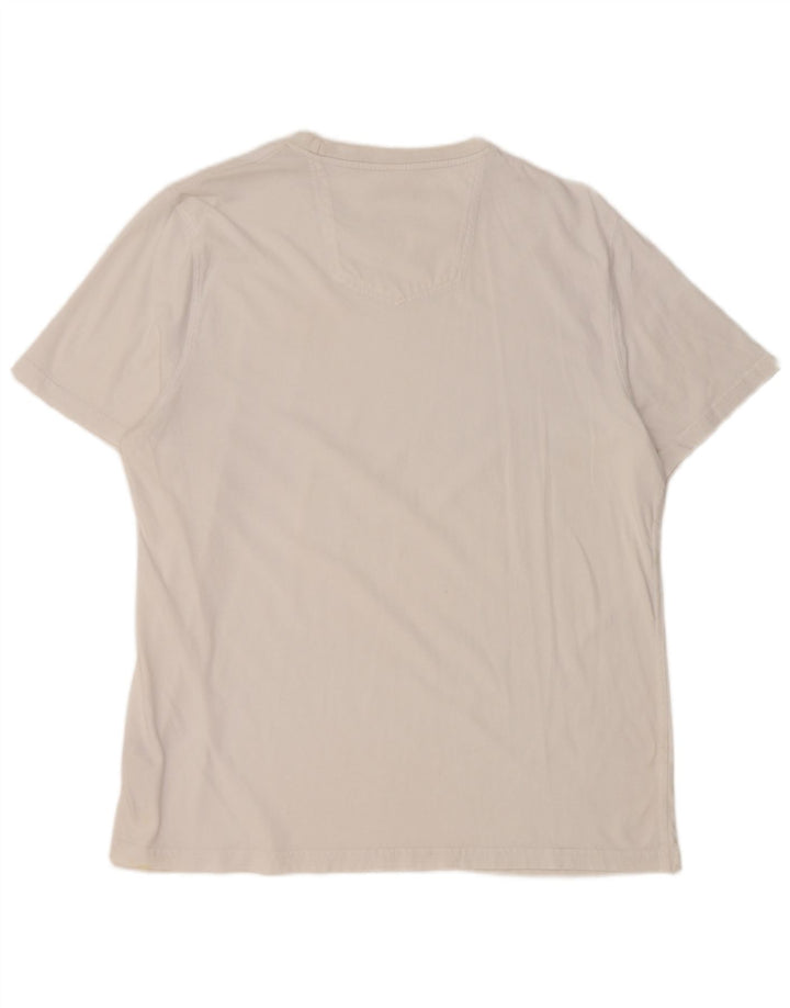 FAT FACE Mens T-Shirt Top XL White Cotton