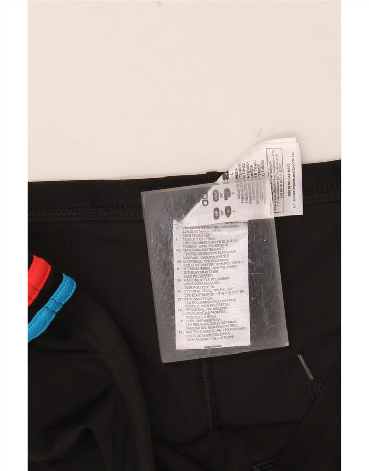 Shorts de natação masculino ADIDAS médio preto nylon