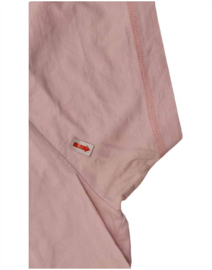 Camiseta feminina com estampa CHAMPION UK 10 pequena rosa