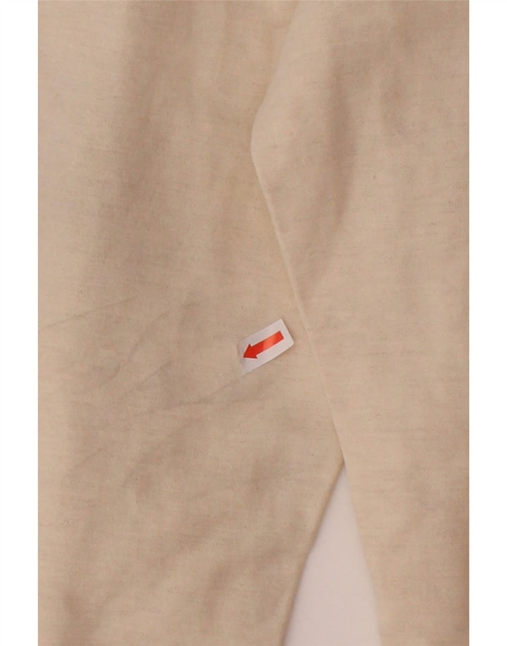 TRUSSARDI Mens Straight Chino Trousers W38 L32 Beige Cotton Vintage Trussardi and Second-Hand Trussardi from Messina Hembry 