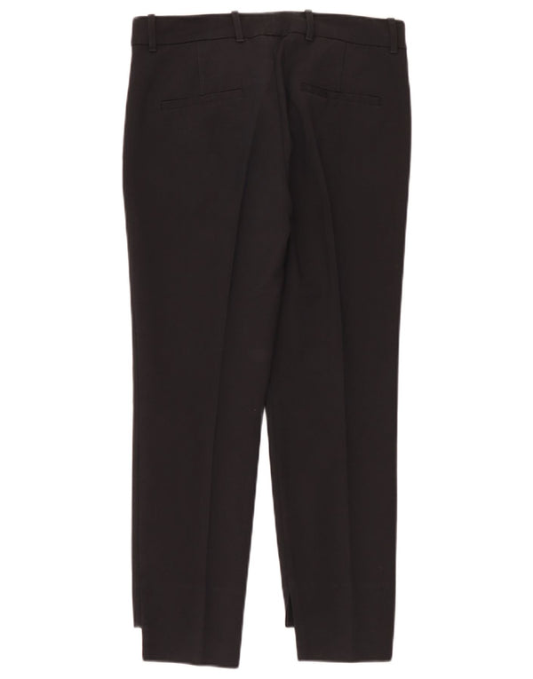 Zara Calça Chino Feminina Slim EU 36 XS W26 L26 Preta