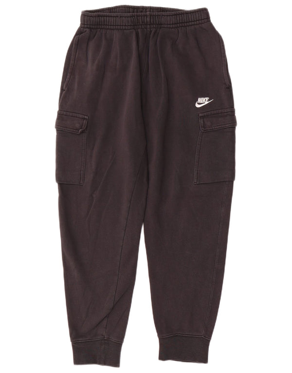 NIKE Mens Cargo Calças de treino Joggers Médio Algodão Preto