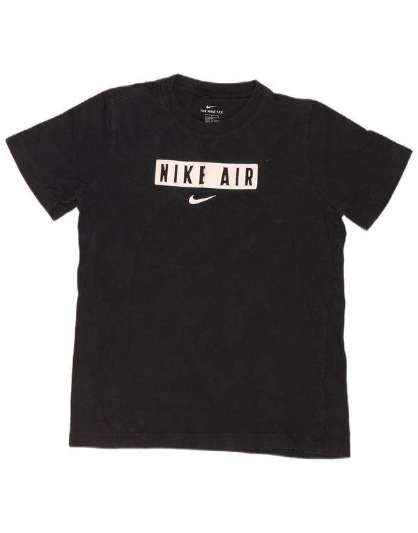 Camiseta Nike Boys Graphic Top 12-13 anos grande algodão preto