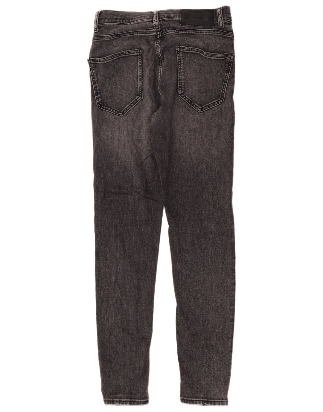 Zara Mens Jeans Skinny EU 38 Pequeno W30 L29 Cinza