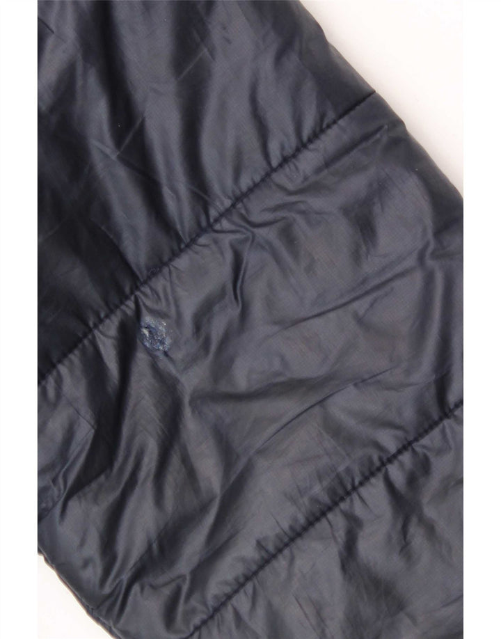 Jaqueta acolchoada masculina Levi's UK 38 poliéster azul marinho médio