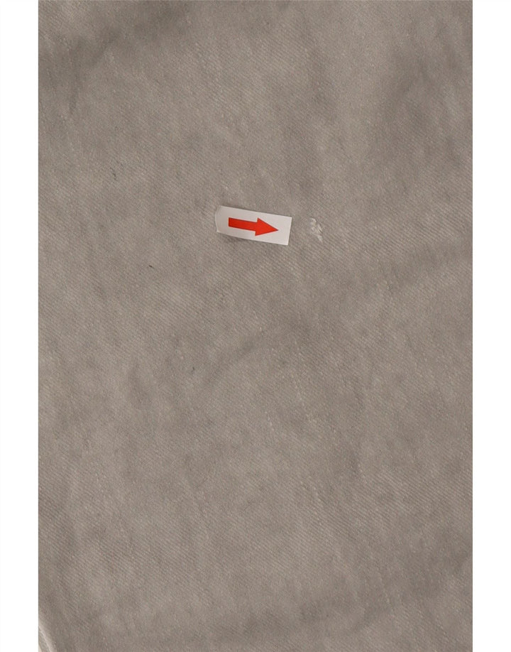 GAS Mens Cargo Straight Jeans W36 L31 Grey Cotton