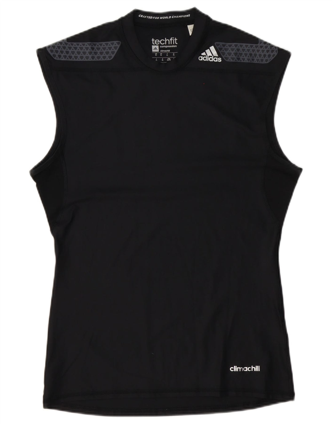 Adidas Mens Climachill Vest Top XL Preto Poliéster