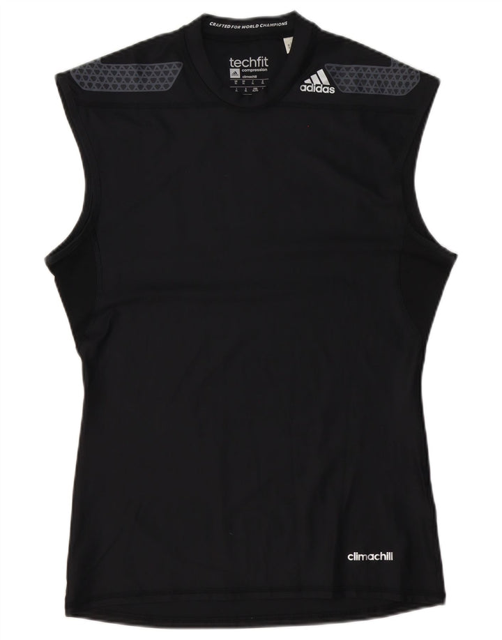 Adidas Mens Climachill Vest Top XL Preto Poliéster